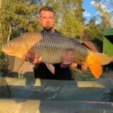 Michal Málek a jezero Vrbenský 2020